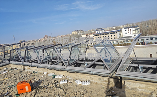 敦煌博物馆墨玉排烟天窗