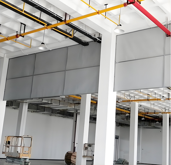 防火布墨玉挡烟垂壁