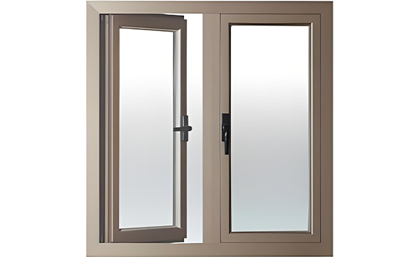 墨玉铝制耐火窗