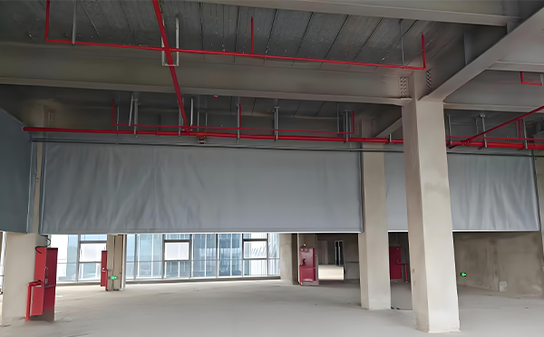 墨玉防火布挡烟垂壁