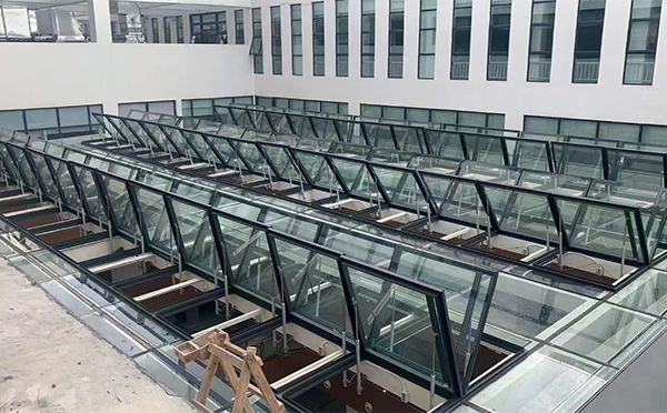 百安科技有限公司近期墨玉排烟窗项目案例分享