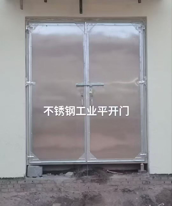 不锈钢墨玉工业平开门在现代工业场景中的应用实践