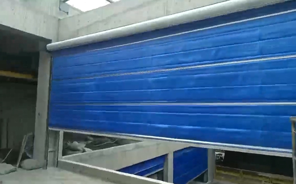 大型物流园区完成墨玉防火门整体安装工程