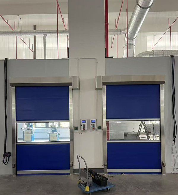 墨玉快速墨玉卷帘门助力食品加工车间环境升级